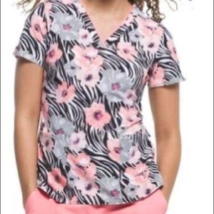 Premier by Healing Hands scrub top and Yoga pants